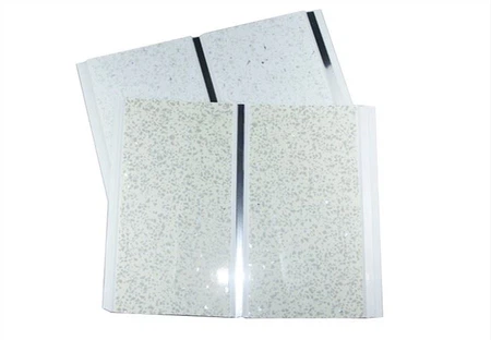 Middle Silver line PVC wall panel