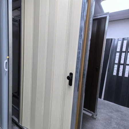 Customized PVC Folding Door For Stylish Kitchen And Bathroom Designs