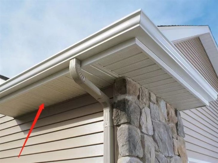 السقف PVC الخارجي ولوحة الحائط