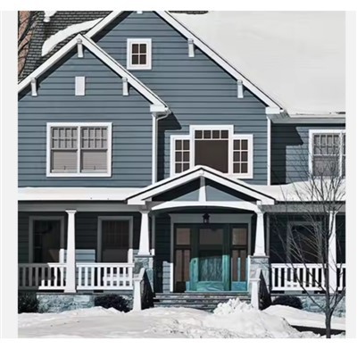 الجدار الخارجي الديكور PVC الفينيل انحياز